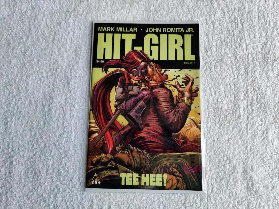 Icon Hit-Girl #1-5 (Category: Comics & Manga) located in Taguig. Submitted by sangchi21 (Listing ID 1184790058, Image 3). Description: Icon Hit-Girl #1-5 Like new In good condition Metro Manila only Payment Gcash or BDO bank deposit accepted. Delivery fee is shouldered by the buyer. Grab express or Lalamove for delivery courier. No return. No exchange..