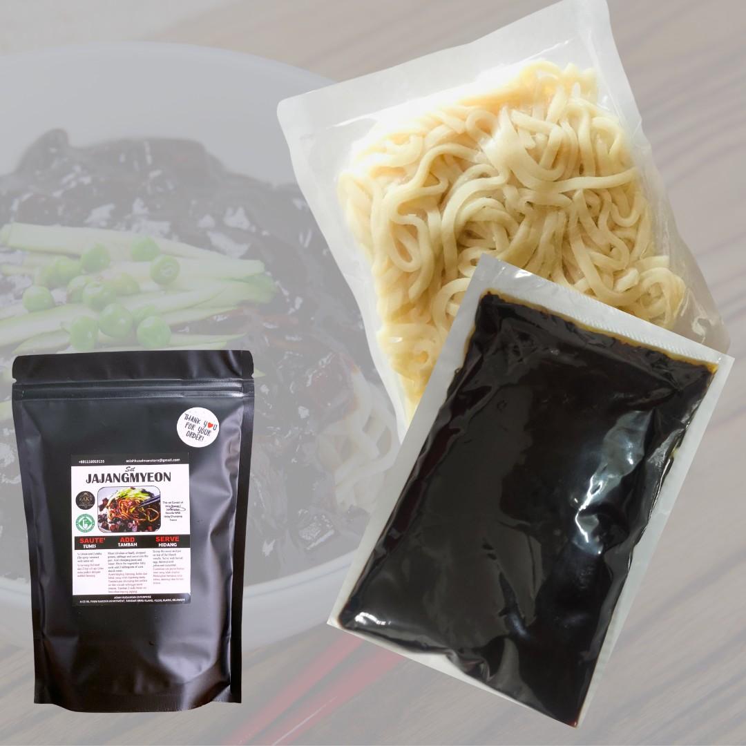 Jajangmyeon (BlackBean Noodle) DIY Kit (Ramen/Udon), Food & Drinks