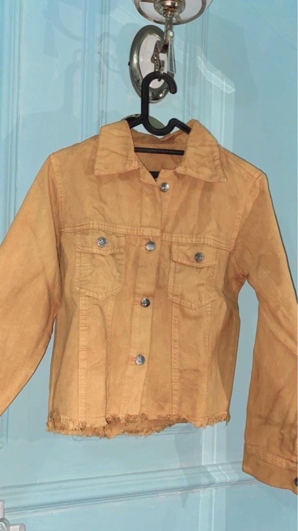 Jaket cheap levis mustard