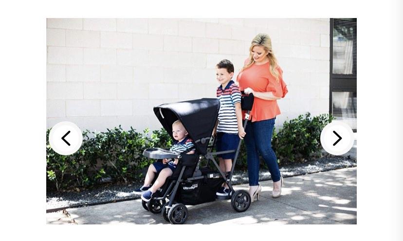 Joovy caboose sit clearance and stand stroller