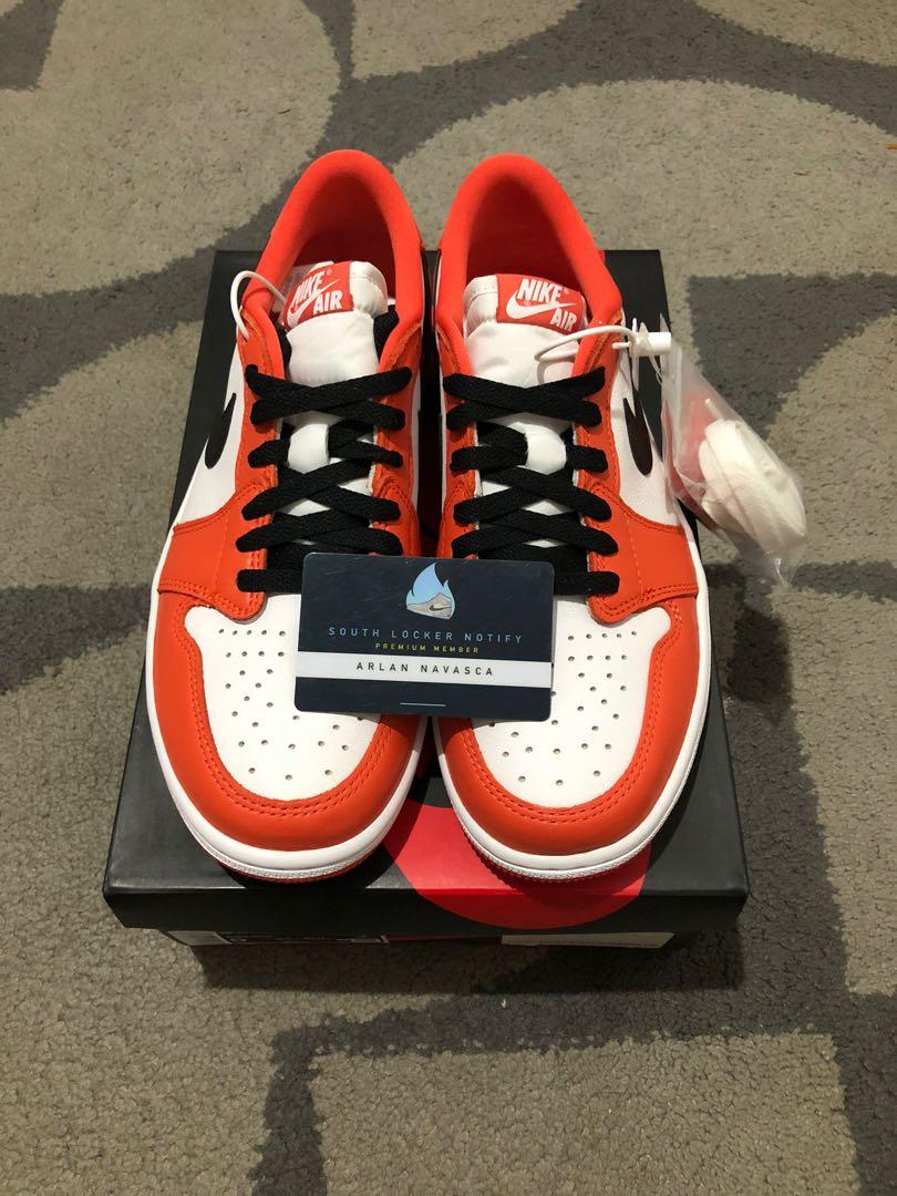 aj1 low starfish stockx