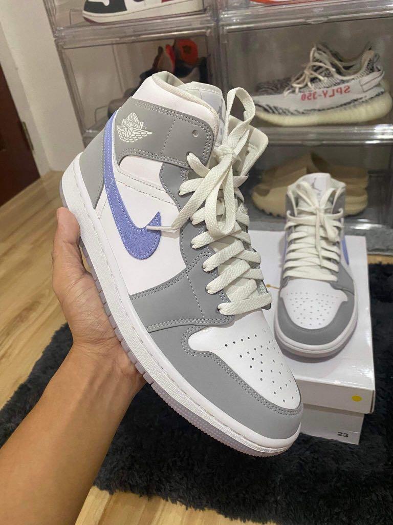 aj 1 mid wolf grey