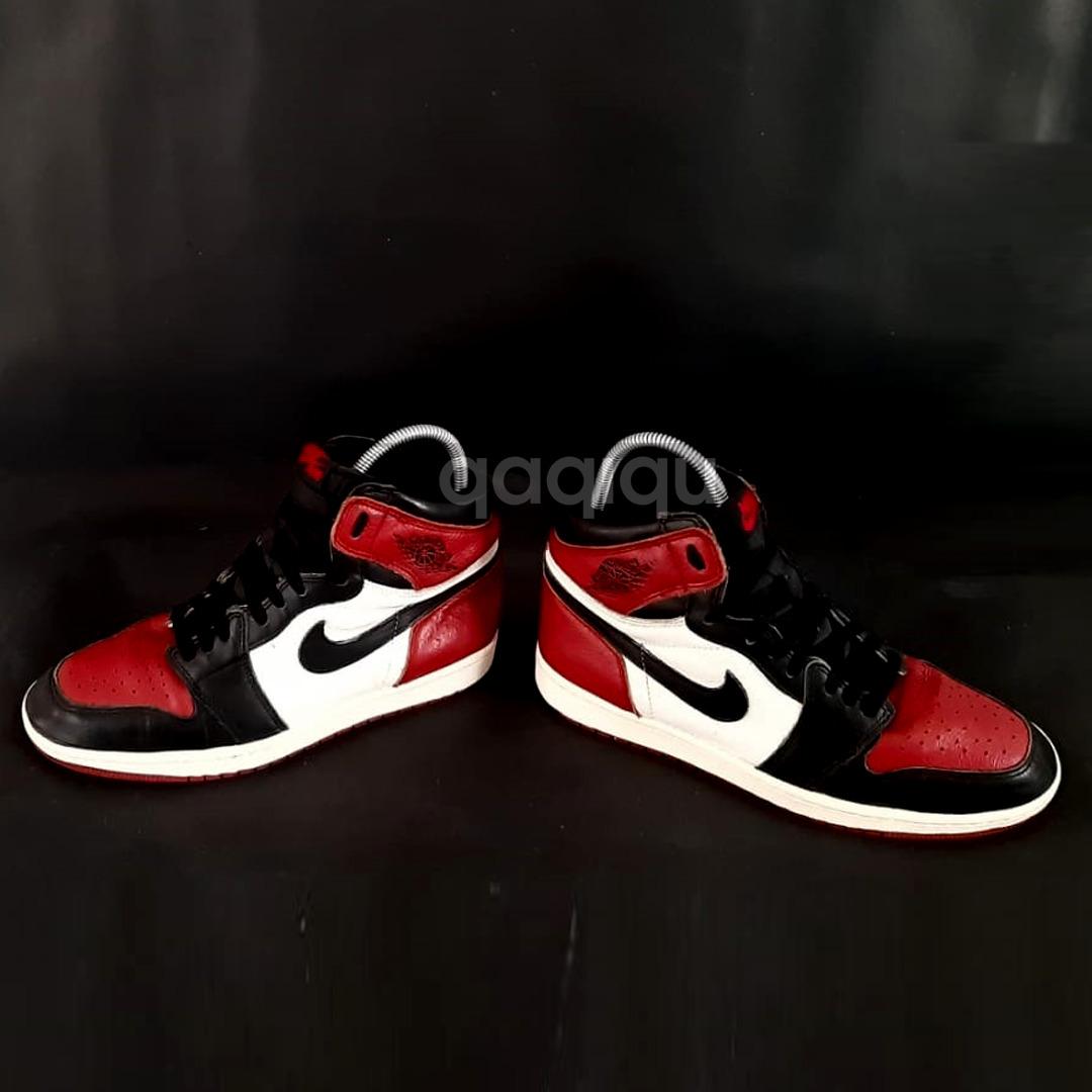 Jordan 1 Retro High Bred Toe 555088-610 Size 43/27.5 Cm Second