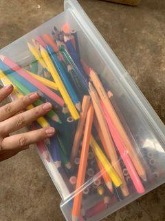 Jumbo size colour pencils
