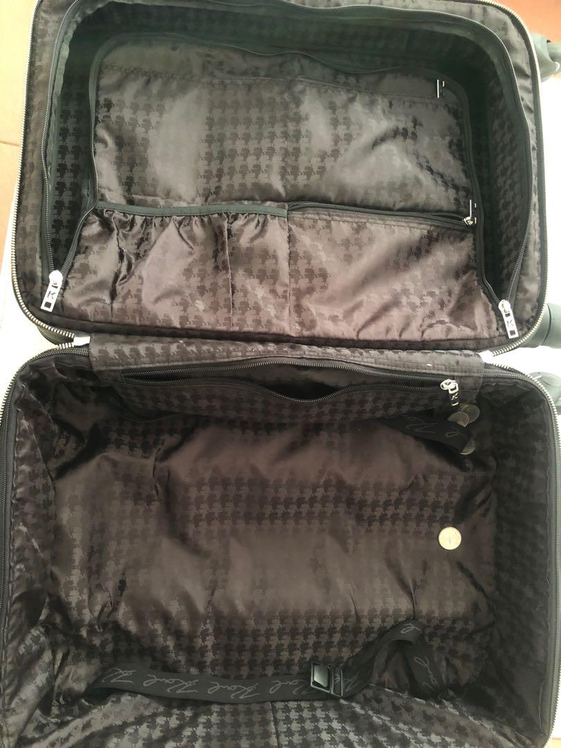 Karl lagerfeld luggage trolley updated pics, Hobbies & Toys, Travel