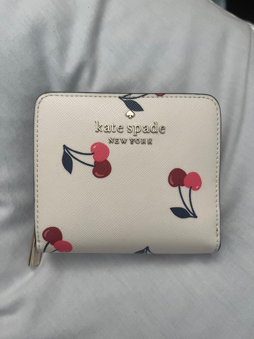 Kate Spade Cherry Bifold Wallet, Women's Fashion, Bags & Wallets, Wallets & Card holders on