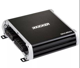 Kicker DXA250.1 (43DXA2501) 500W Max (250W RMS) DX-Series Monoblock Subwoofer Amplifier car audio
