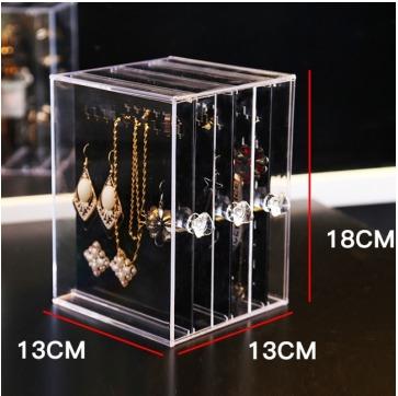 Transparent Acrylic Display Stand Jewelry Earrings Photography