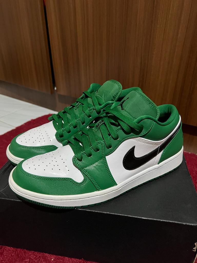retro 1 low pine green