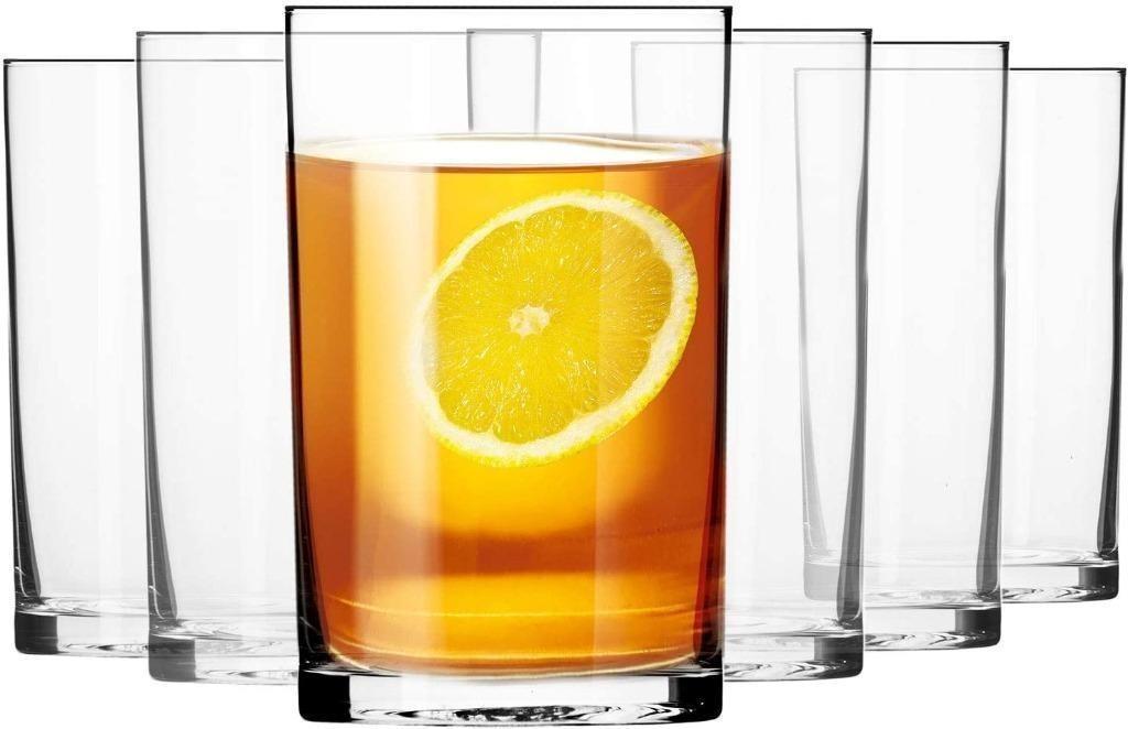 Krosno water glasses drinking glasses tea glasses Set of 6 250 ML