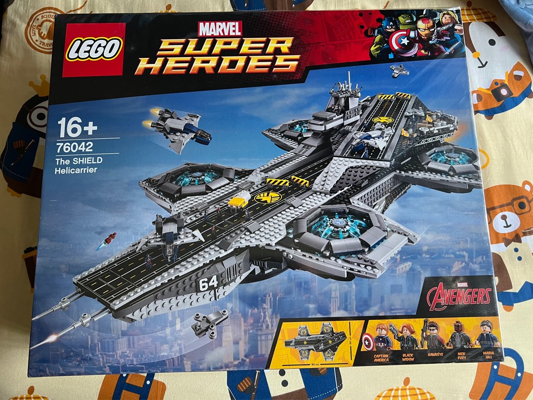 人気の 【新品未開封】LEGO レゴ マーベル シールドヘリキャリア 76042