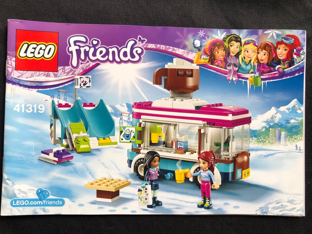Lego Toy Lego Friends Chocolate Van Lego Friends Hot Chocolate Van