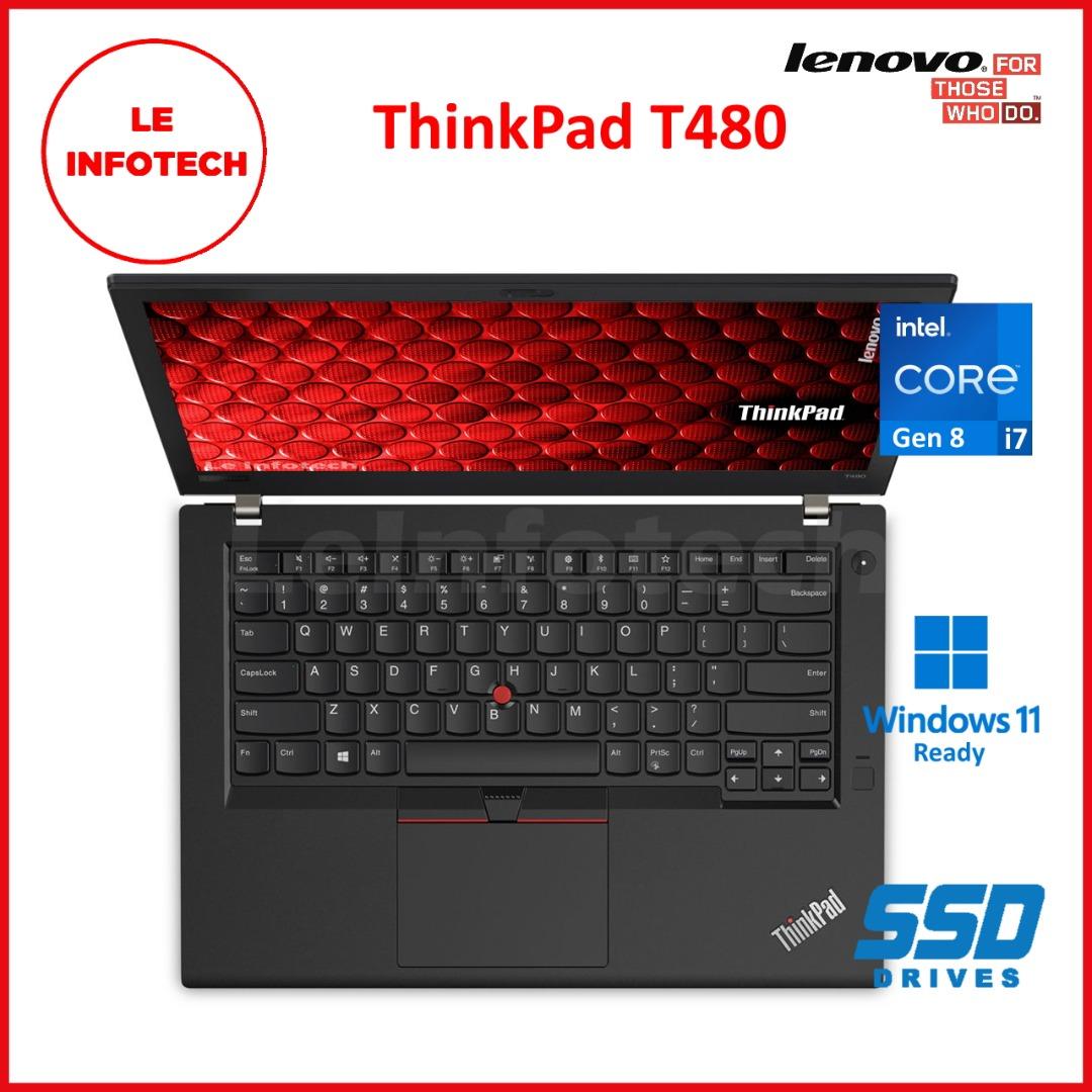 Lenovo ThinkPad T480S 14 Core i5 1,7 GHz - SSD 256 GB - 8 GB ram 8 GB  Keyboard layout DEU