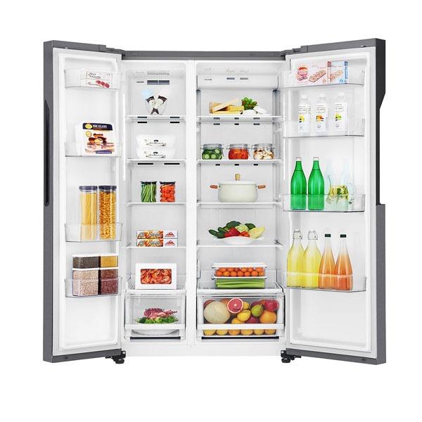 LG 24 cu.ft Side by Side Ref, TV & Home Appliances, Kitchen Appliances