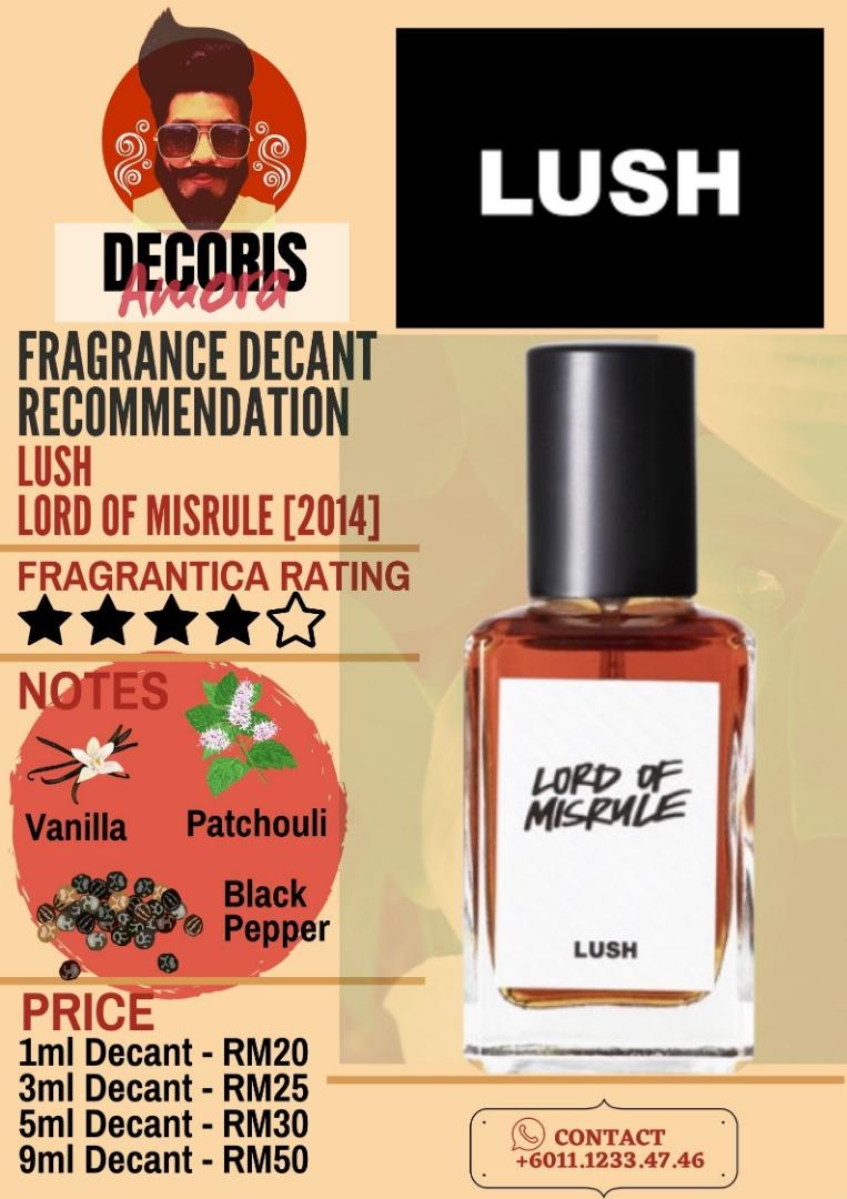 Lord of misrule scent shop