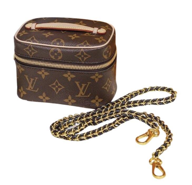 Toiletry Pouch On Chain Monogram Canvas - Wallets and Small Leather Goods