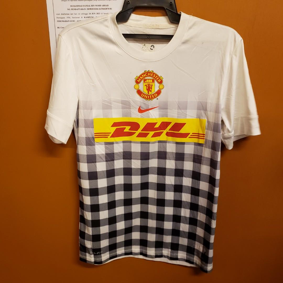 Manchester united sale dhl jersey