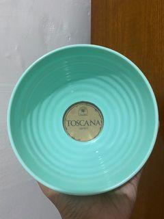 Mangkuk mangkok bowl medium plastik green leaf
