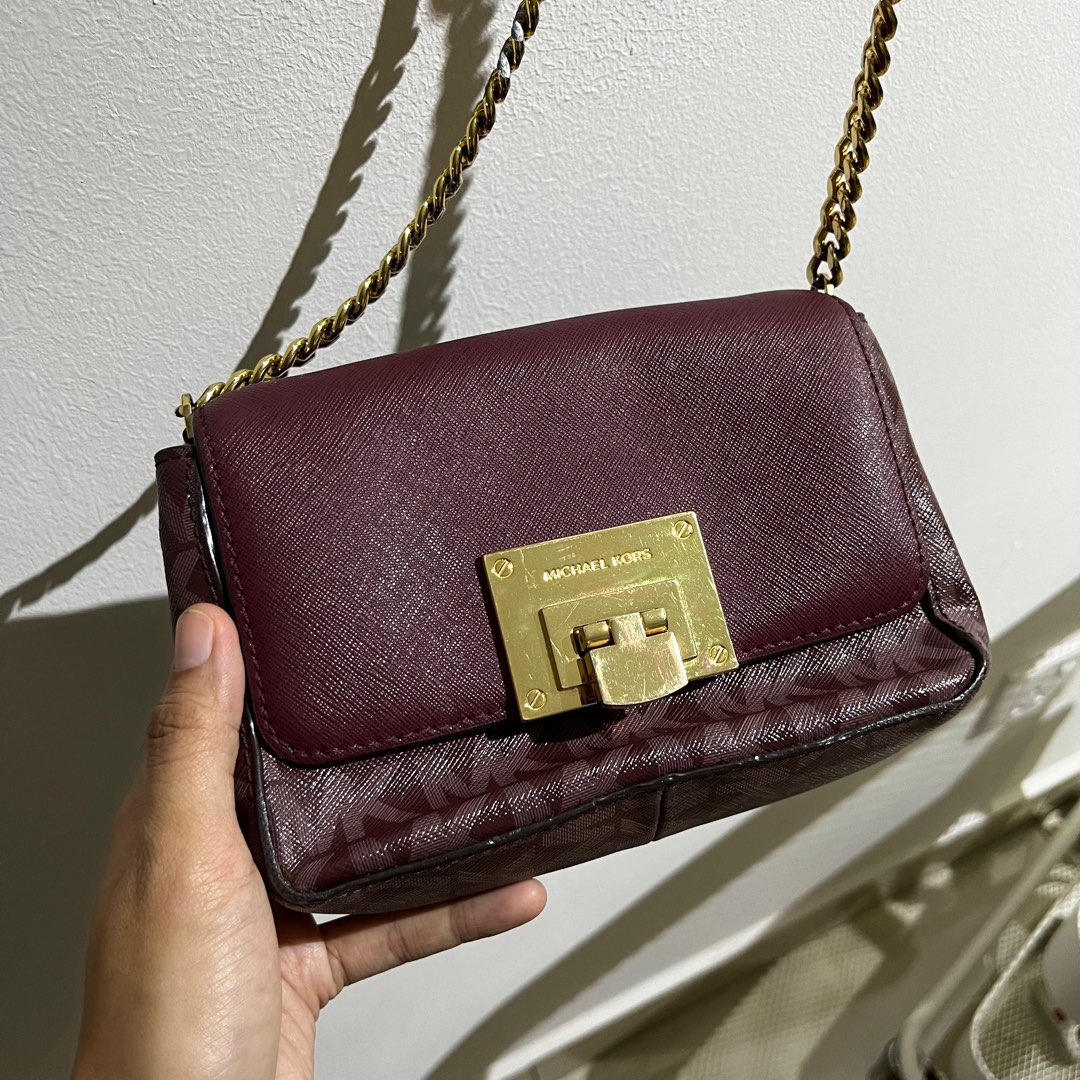 Michael kors tina shop small shoulder flap