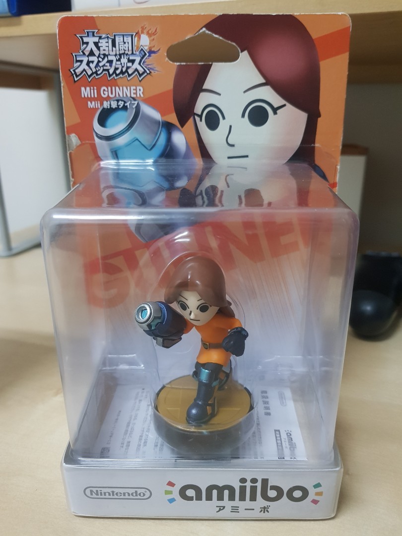 Mii Gunner Amiibo Video Gaming Gaming Accessories Interactive Gaming Figures On Carousell 4863