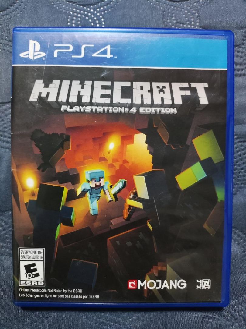 Minecraft PS4 Edition Game CD, Video Gaming, Video Games, PlayStation ...