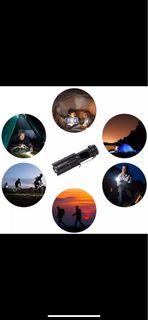 Mini Flashlight 1200 Lumens CREE Q5 LED Torch Adjustable Zoom Focus LED Torch Lamp Waterproof For Outdoor Use AA/14500 Battery