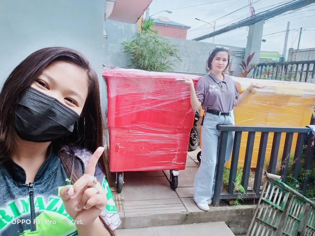 Mobile trash bins 660Liters/1100Liters, Furniture & Home Living