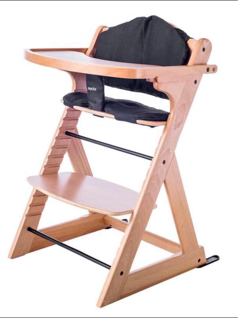 Mocka wooden store high chair