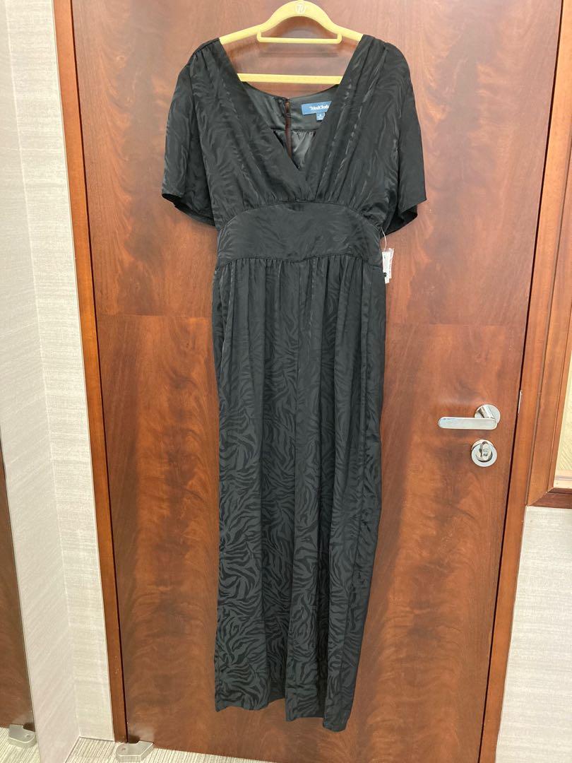 ModCloth short sleeves jumpsuit Carousell