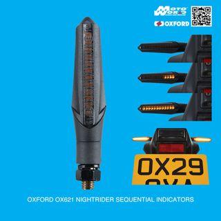 Motorcycle Sequential Turn Signal LED Light by Oxford (LTA APPROVED) + ( 50 if you want to install front and rear ) 