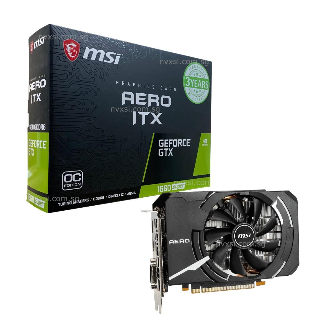 MSI GTX 1660 SUPER AERO FF15ベンチマーク済み