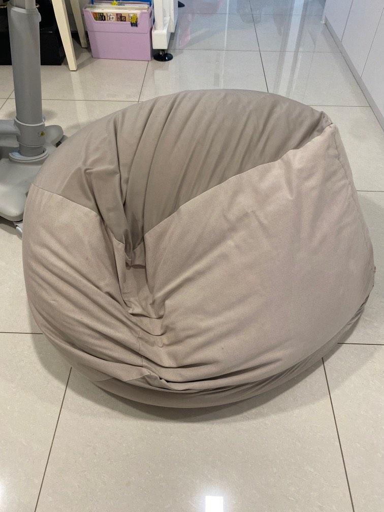 Muji bean bag, Furniture & Home Living, Furniture, Chairs on Carousell