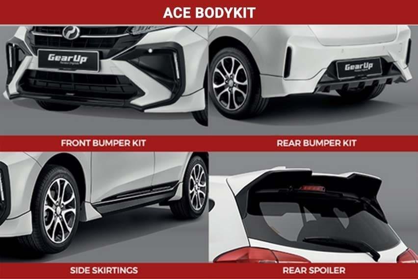 Myvi 2022 Ace Gear Up Bodykit Auto Accessories on Carousell
