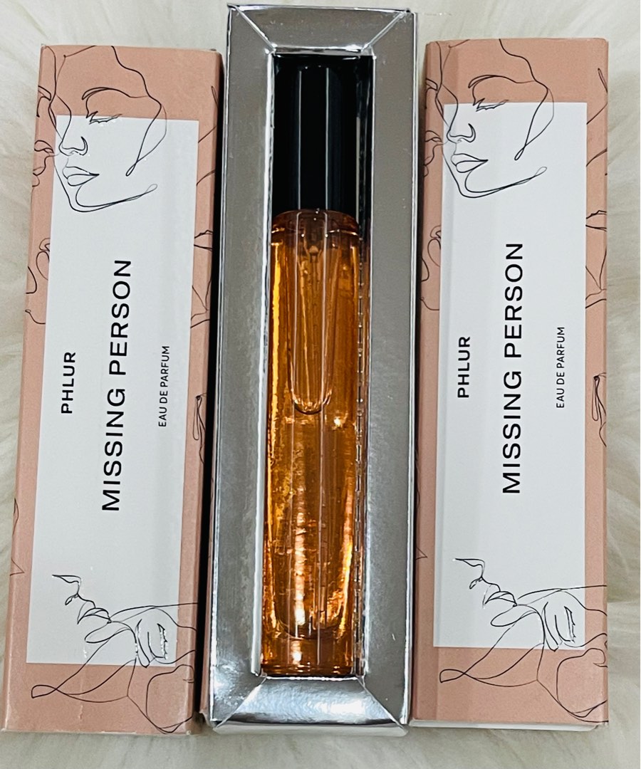 NEW PHLUR MISSING PERSON EAU DE PARFUM 9.5ml, Beauty & Personal Care