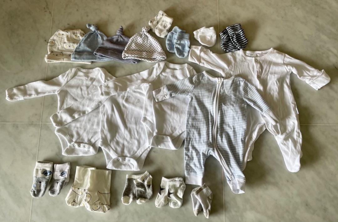 Newborn Baby Boy Bundle, Babies & Kids, Babies & Kids Fashion on Carousell