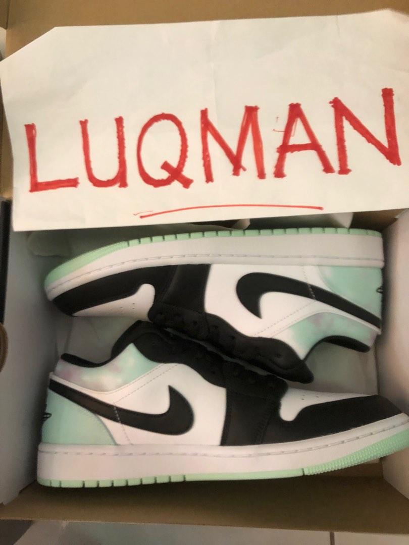 nike air jordan blue tie dye