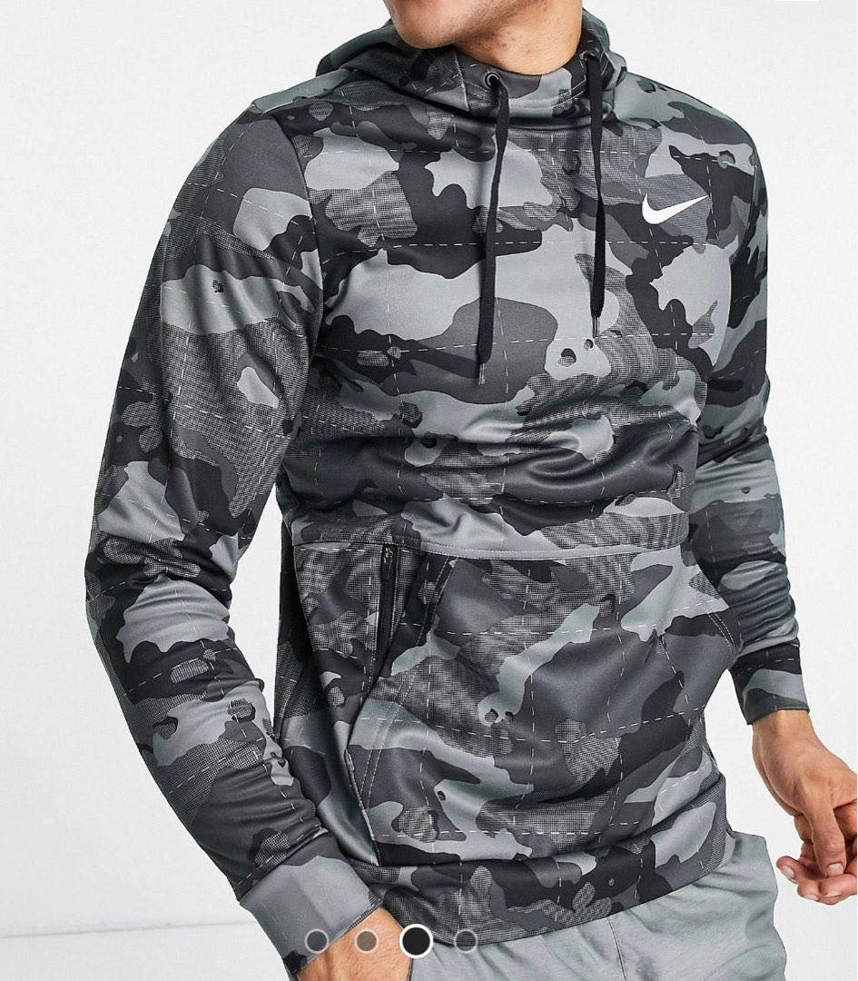 Nike therma deals hoodie camo
