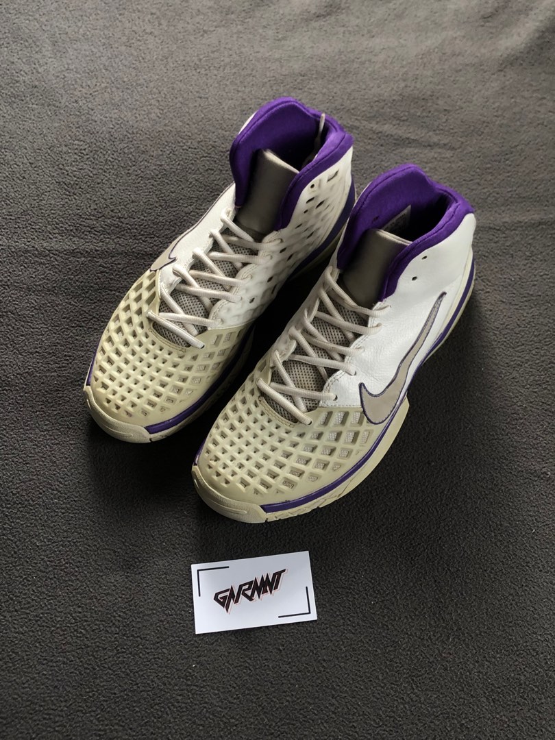 Nike Zoom 81 Kobe Lakers Men s Fashion Footwear Sneakers on