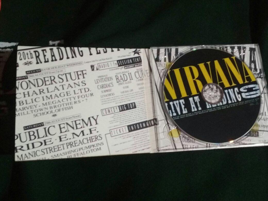 NIRVANA LIVE AT READING CD (Category: CDs & DVDs) located in Calamba. Submitted by thekidwholovesvintage (Listing ID 1184736710, Image 2). Description: 🔹NIRVANA LIVE AT READING AUDIO CD (LIMITED EDITION) 🔹EXCELLENT CONDITION, NO SCRATCHES ON CD, NO FOLDS ON INLAYS 🔹FREE SHIPPING🛵.