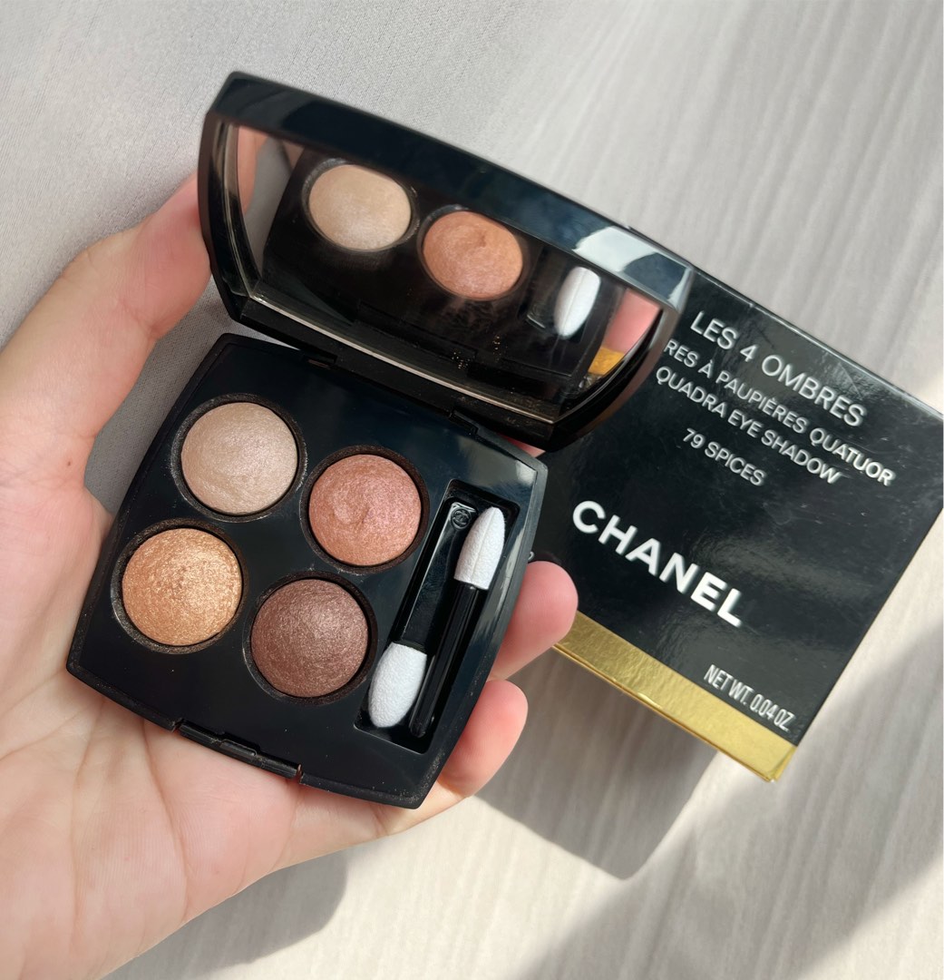 NO DISCOUNT! Chanel eyeshadow quad 79 spices, Beauty & Personal