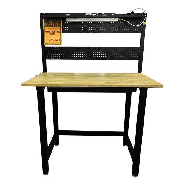 Office Fixed Work Bench with Light, Furniture & Home Living, Furniture ...