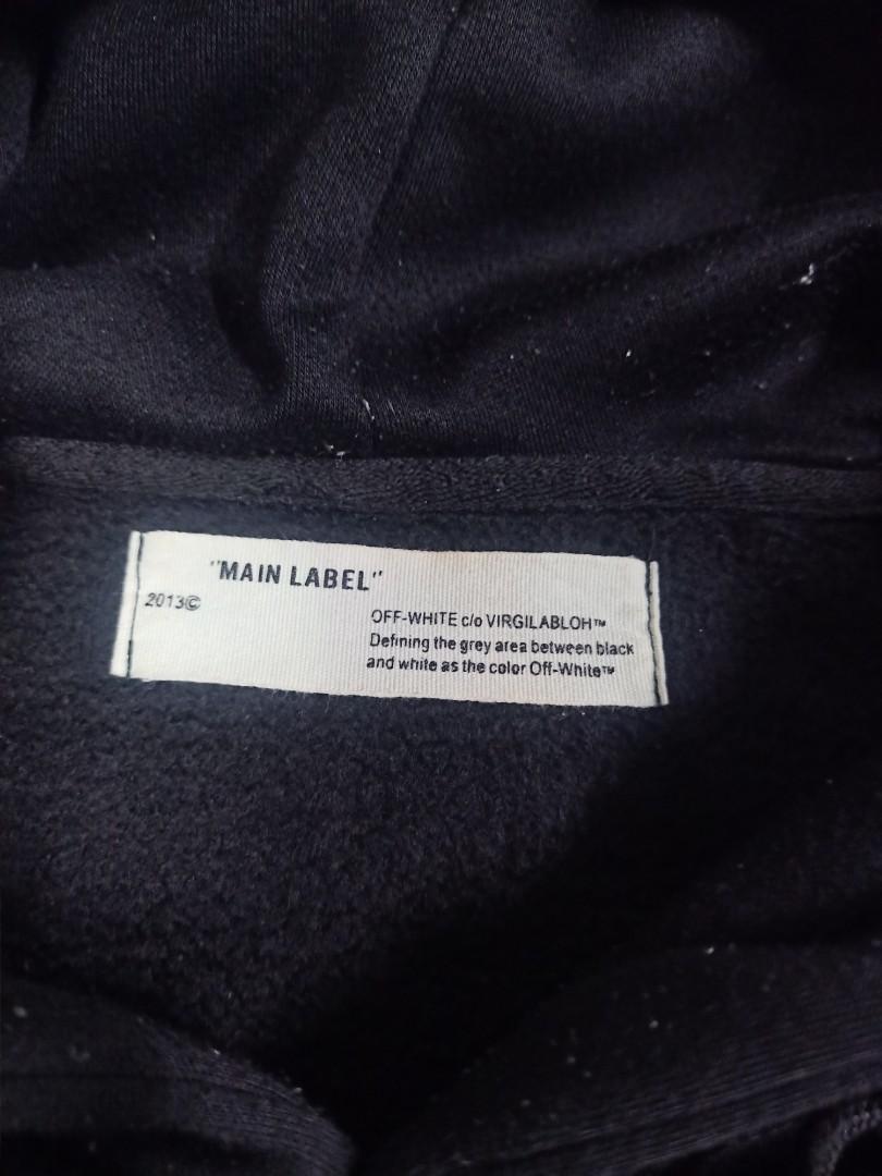 Off white yellow gradient cheap hoodie