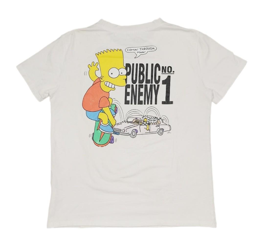 Off White X The Simpsons T Shirt Men s Fashion Tops Sets