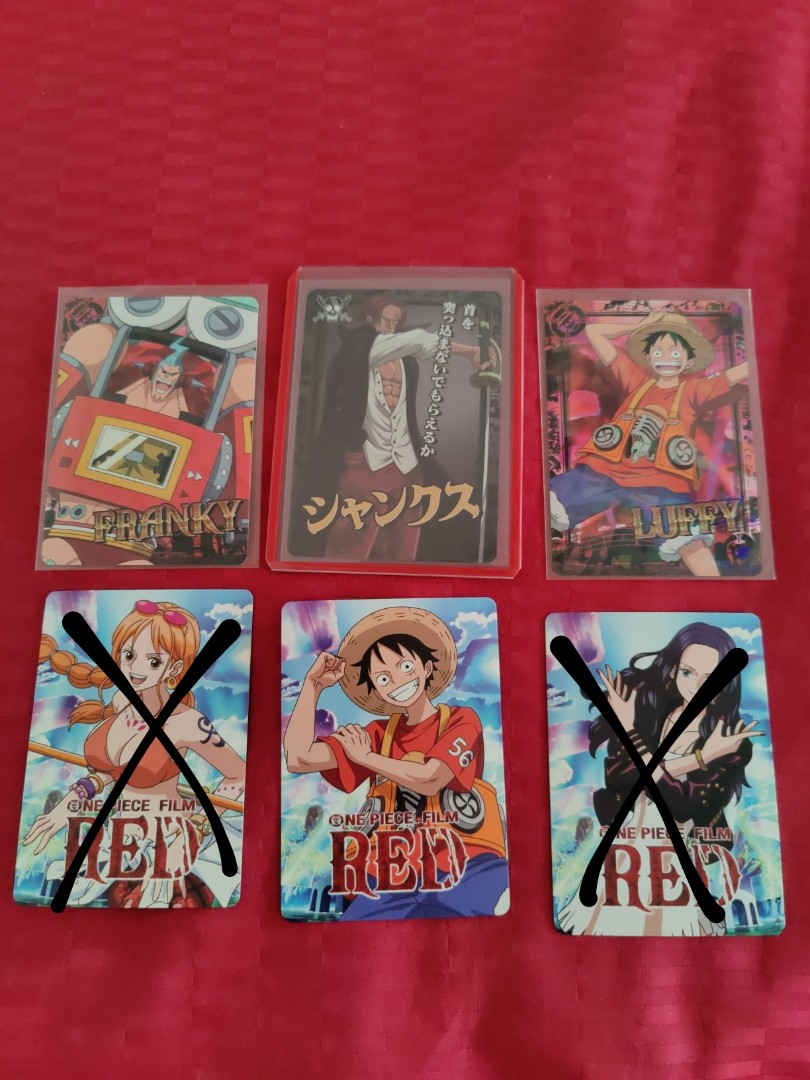 One Piece Playing Cards - Premium Card Collection - Film Red