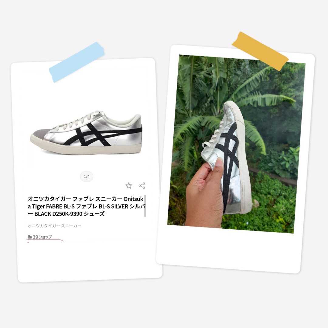 Onitsuka Tiger Fabre BL-S, Fesyen Wanita, Sepatu di Carousell