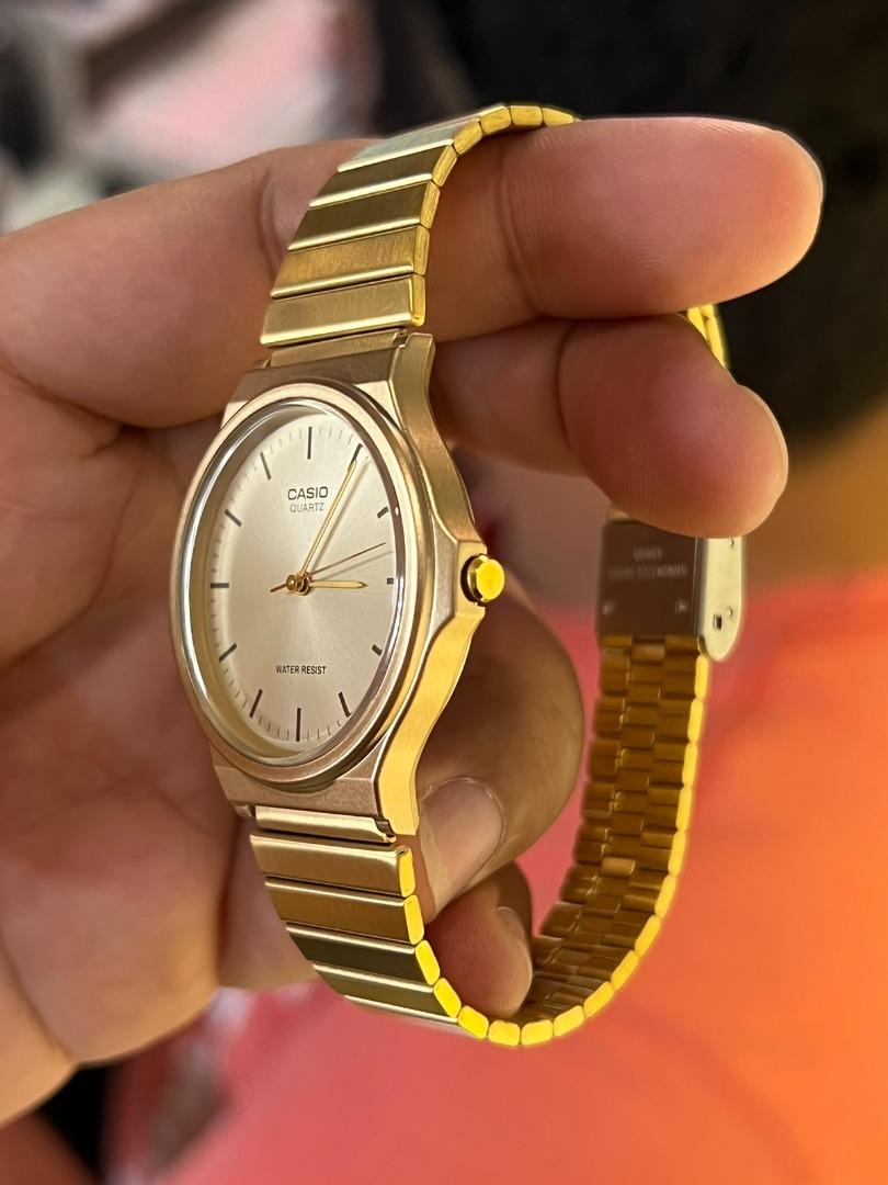 ORIGINAL CASIO Analog Ladies Gold Watch MQ24G9E / Legit Casio Analog — free download