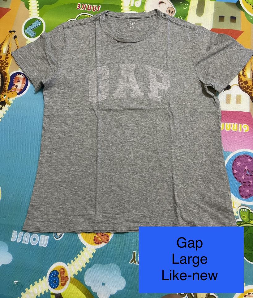 Original Gap large mens, Men's Fashion, Tops & Sets, Tshirts & Polo Shirts on Carousell