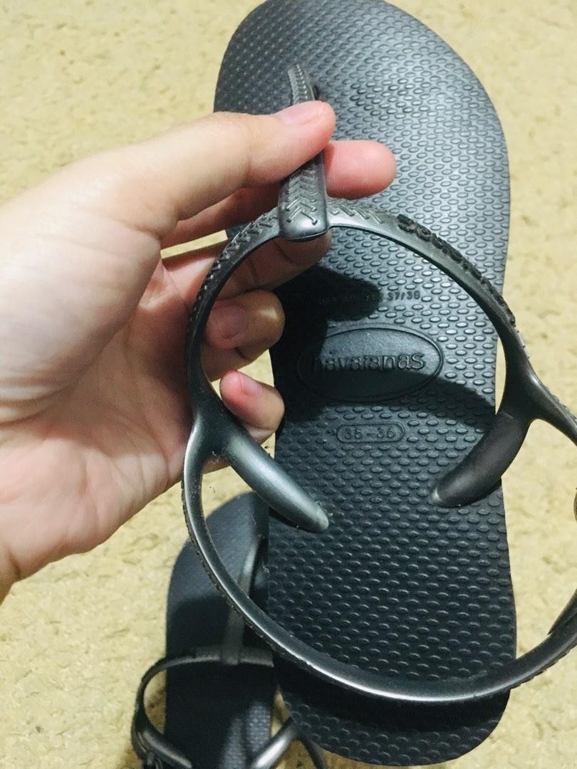 Original Havainas sandals 35-36 wala nang box natapon na (Category: Flats & Sandals) located in Batangas. Submitted by ramoskathy653 (Listing ID 1184860213, Image 3). Description: No cod and cop payment first thru gcash via lbc sf will be shouldered by the buyer kung taga batangas meet up sawali.