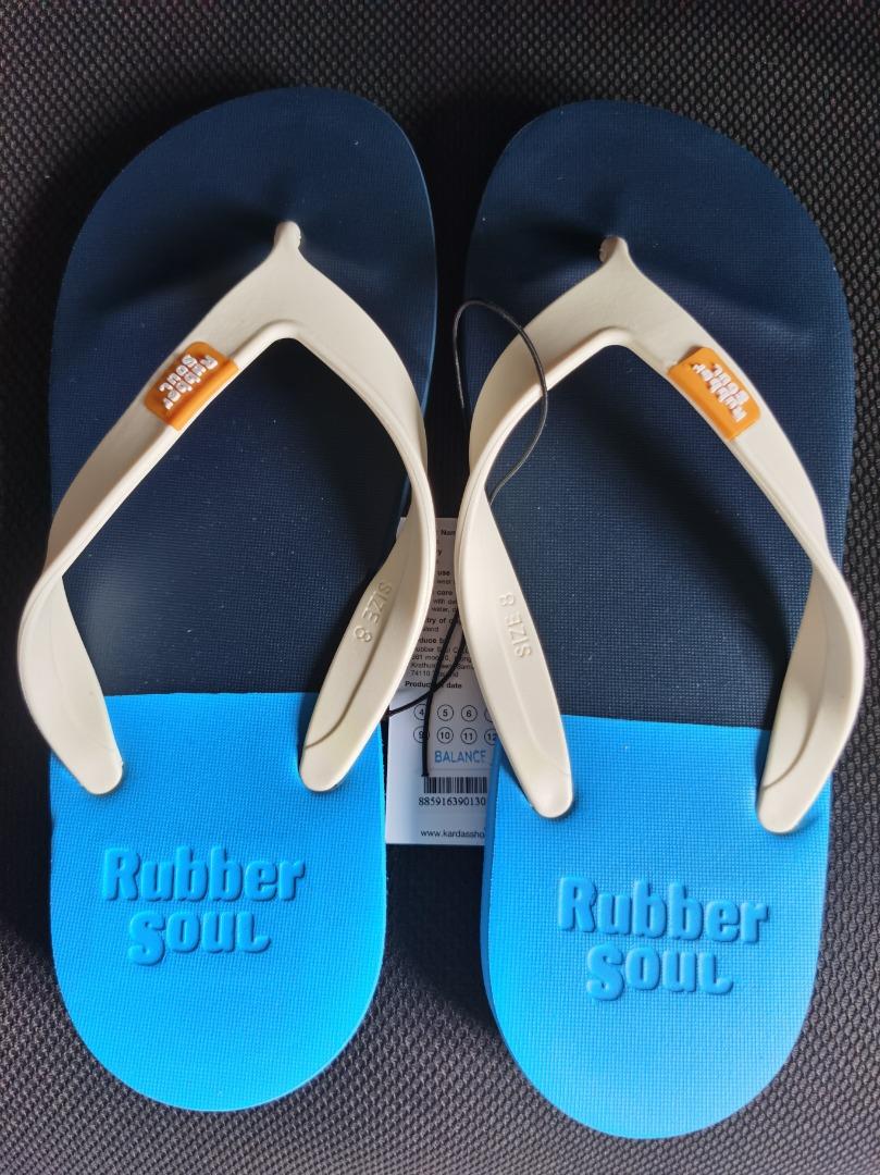 Rubber soul flip flops best sale