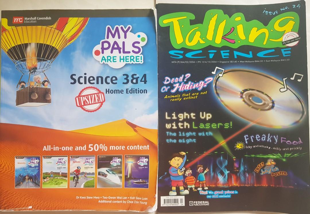 P3 P4 Textbook Primary Chinese,CCE,Small Story Reader,Music,Science,My